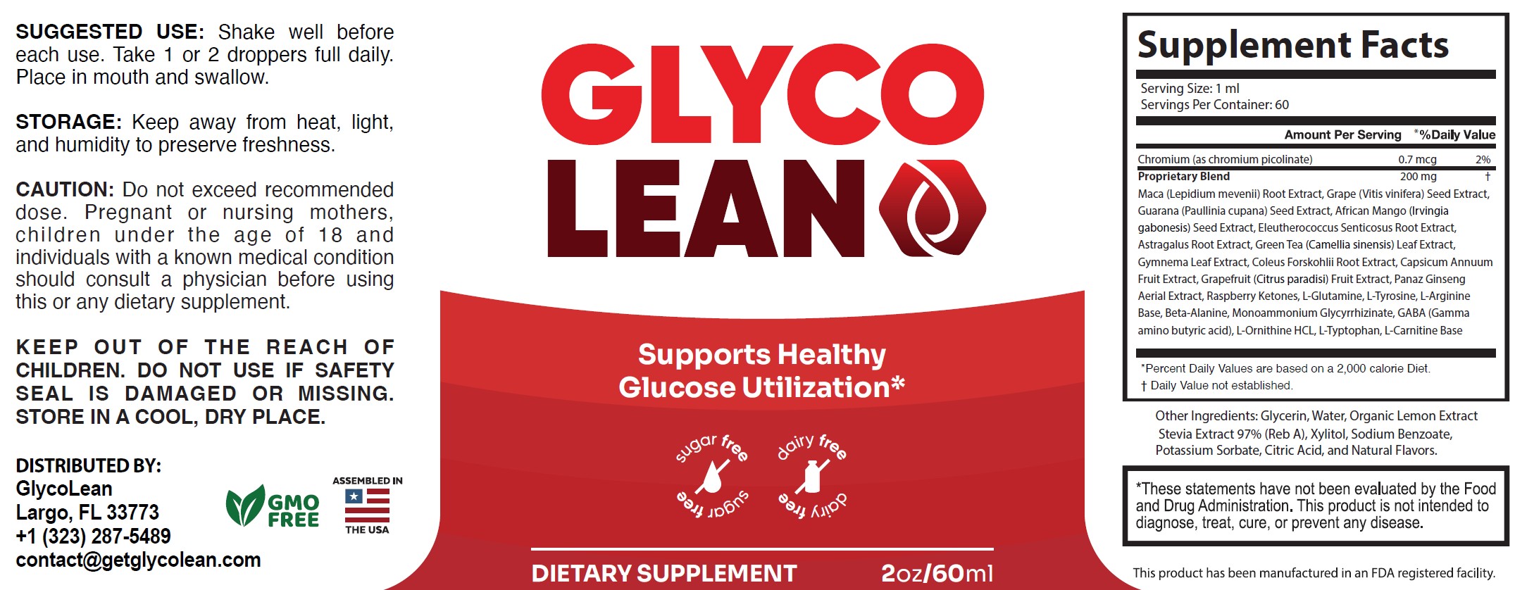 GlycoLean label